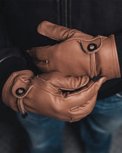 Load image into Gallery viewer, Ranch Men's Motorcycle Leather Gloves