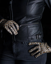 Charger l'image dans la galerie, Women's Motorcycle Leather Gloves