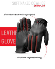 Load image into Gallery viewer, Roper Men's Motorcycle Leather Gloves