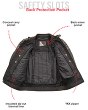 Load image into Gallery viewer, Waxed Motorcycle Leather Jacket