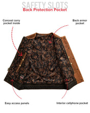 Load image into Gallery viewer, Club Style Motorcycle Leather Vest (limited edition)