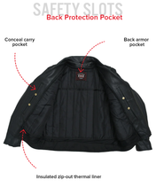 Load image into Gallery viewer, Mastermind Men's Motorcycle Leather Jacket