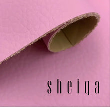 Load image into Gallery viewer, Pink vegan leather repair patch roll for sofas, couches, and chairs by Sheiqa