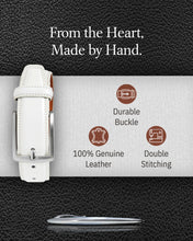 Cargar imagen en el visor de la galería, Genuine Leather Belt for Men – Zinc Alloy Buckle, 1.25" Strap