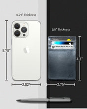Charger l'image dans la galerie, Genuine Leather Slim Card Holder – RFID Blocking, Minimalist