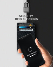 Charger l'image dans la galerie, Genuine Leather Slim Card Holder – RFID Blocking, Minimalist