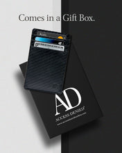 Charger l'image dans la galerie, Genuine Leather Slim Card Holder – RFID Blocking, Minimalist