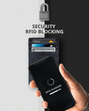 Charger l'image dans la galerie, Genuine Leather Slim Card Holder – RFID Blocking, Minimalist