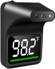 Cargar imagen en el visor de la galería, Black digital thermometer with temperature display on a white background