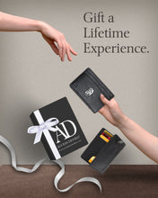 Cargar imagen en el visor de la galería, Genuine Leather Slim Bifold Wallet – Pull-Strap Card Access, RFID Blocking