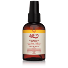 Load image into Gallery viewer, Leather Honey Suede & Nubuck Protector spray bottle for suede, nubuck, canvas, and vegan leather protection.