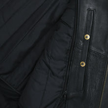 Load image into Gallery viewer, Mastermind Men's Motorcycle Leather Jacket