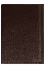 Charger l'image dans la galerie, Genuine Leather Trifold Wallet – Flip-Up Dual ID Windows, RFID Blocking