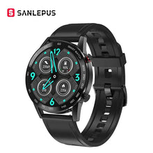 Load image into Gallery viewer, Stylish Business Smart Watch with sleek black band and multi-function display, ideal for iOS and Android users seeking innovation.