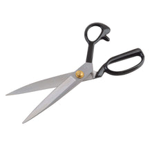 Load image into Gallery viewer, eZthings heavy duty scissors for cutting arts and craft fabrics, ideal for hobby or commercial use, 12 inch upholstery shears.