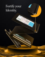 Cargar imagen en el visor de la galería, Leather Trifold Wallet – Removable Money Clip