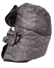 Load image into Gallery viewer, Alex Unisex Ushanka Trapper Hat with Faux Fur and Removable Mask, Gray, Windproof Design, Warm Winter Headwear