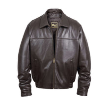 Load image into Gallery viewer, REED Men's New Zealand Lambskin Leather Jacket in Black – Sleek, Soft-Touch Finish, Perfect for Any Occasion, Imported