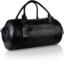 Charger l'image dans la galerie, Genuine Leather Travel Duffel Bag – Shoe Compartment, Hidden AirTag Pocket