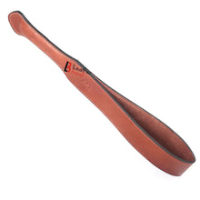 Charger l'image dans la galerie, Real Cowhide Saddle Leather Spanking BDSM Paddle Slapper Thick, Medium Weight Hand Made 2 layer