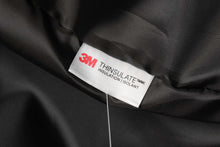 Load image into Gallery viewer, 3M Thinsulate label on black fabric, indicating insulation material for added warmth.