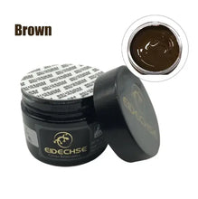 Load image into Gallery viewer, Brown leather vinyl repair kit for restoring cracks and scratches in leather items, achieving professional results at home.