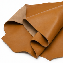Load image into Gallery viewer, Light Brown leather skin on a white background