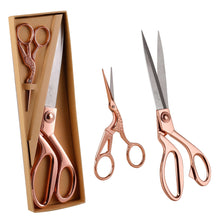 Load image into Gallery viewer, eZthings Heavy Duty Scissors set with ultra-sharp blades for arts, crafts, and upholstery cutting.