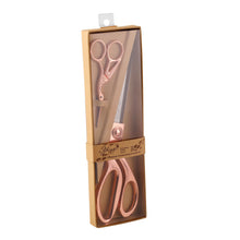 Load image into Gallery viewer, eZthings Heavy Duty Scissors in packaging, perfect for cutting fabrics and crafts; 12-inch upholstery shears with sharp blades.