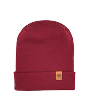 Load image into Gallery viewer, NEW HAAKWEAR H-Stitch Cuffed Beanie - Designed and Made in USA (Patented Design) - Burnt Maroon showcasing innovative craftsmanship.