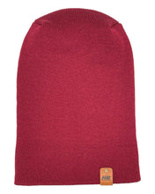 Load image into Gallery viewer, NEW HAAKWEAR H-Stitch Cuffed Beanie - Designed and Made in USA (Patented Design) - Burnt Maroon. Unmatched comfort and style.