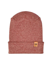 Charger l'image dans la galerie, NEW HAAKWEAR H-Stitch Cuffed Beanie - Designed and Made in USA (Patented Design) - Rusty Burgundy, showcasing unique style and comfort.
