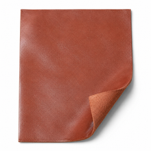Load image into Gallery viewer, Rust leather sheet on a white background