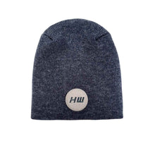 Charger l'image dans la galerie, Tactical H Stitch Uncuffed Beanie, Made in the USA, A Hat Ready for Action, gray beanie with H logo, American craftsmanship, patented design