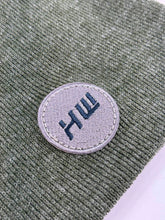 Charger l'image dans la galerie, Close-up of Tactical H Stitch Uncuffed Beanie, Made in the USA, with distinct H-Stitch™ patch design.