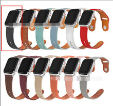 Load image into Gallery viewer, Colorful Swift Leather Straps for FitPro Watch, showcasing premium genuine leather with elegant design and multiple color options.