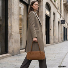 Load image into Gallery viewer, Italian Genuine Suede Shoulder Bag | Pavia
