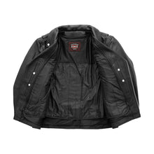 Load image into Gallery viewer, Arnold Men's Motorcycle Leather Jacket