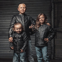 Load image into Gallery viewer, Cowhide Leather Kid's Leather Jacket