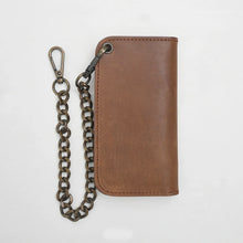 Charger l'image dans la galerie, SMALL TRUCKER - Vegetable Tanned Leather Wallet