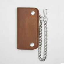 Charger l'image dans la galerie, SMALL TRUCKER - Vegetable Tanned Leather Wallet