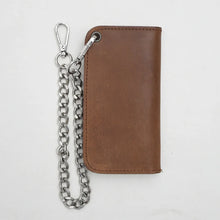 Charger l'image dans la galerie, SMALL TRUCKER - Vegetable Tanned Leather Wallet