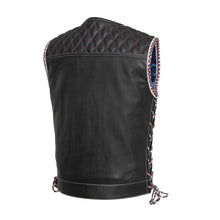 Load image into Gallery viewer, Captain Men's Motorcycle Leather Vest