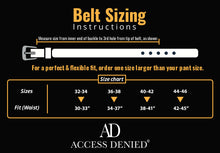 Cargar imagen en el visor de la galería, Genuine Split Leather Belt for Men – Brushed Buckle, 1.3" Strap