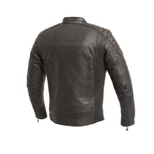 Load image into Gallery viewer, Waxed Motorcycle Leather Jacket