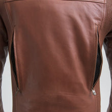 Load image into Gallery viewer, Waxed Motorcycle Leather Jacket
