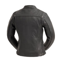 Charger l'image dans la galerie, Naked cowhide Women's Motorcycle Leather Jacket