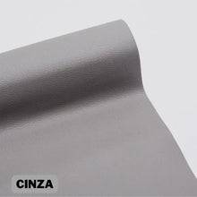 Load image into Gallery viewer, Gray vegan leather repair patch for restoring furniture and covering scratches.