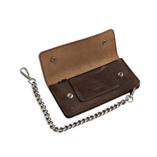 Charger l'image dans la galerie, LARGE TRUCKER - Vegetable Tanned Leather Wallet