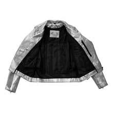 Cargar imagen en el visor de la galería, Vivid Motorcycle Leather Jacket